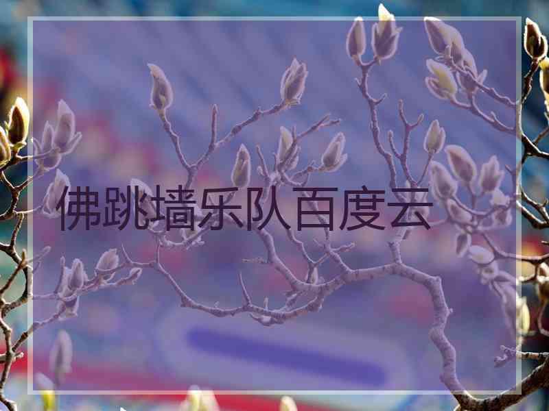 佛跳墙乐队百度云