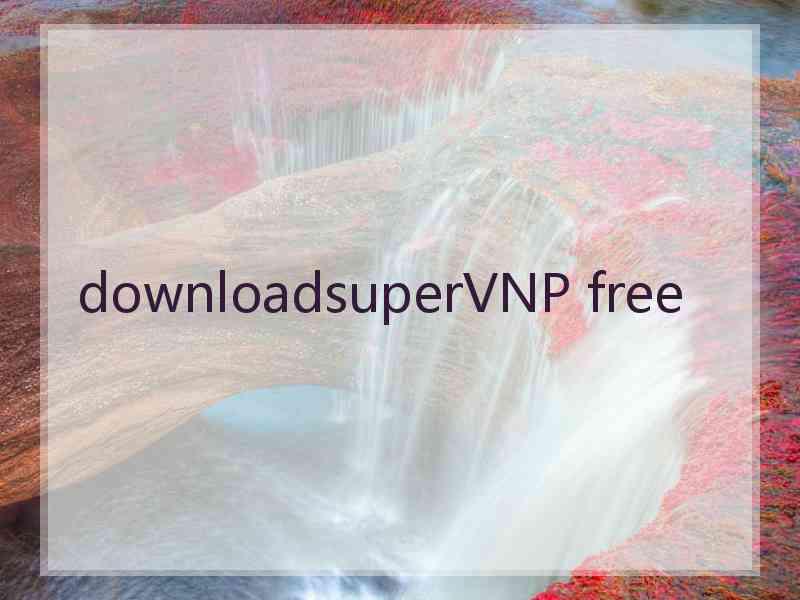 downloadsuperVNP free