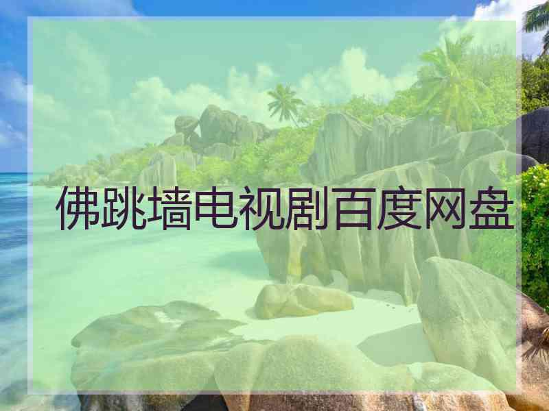 佛跳墙电视剧百度网盘