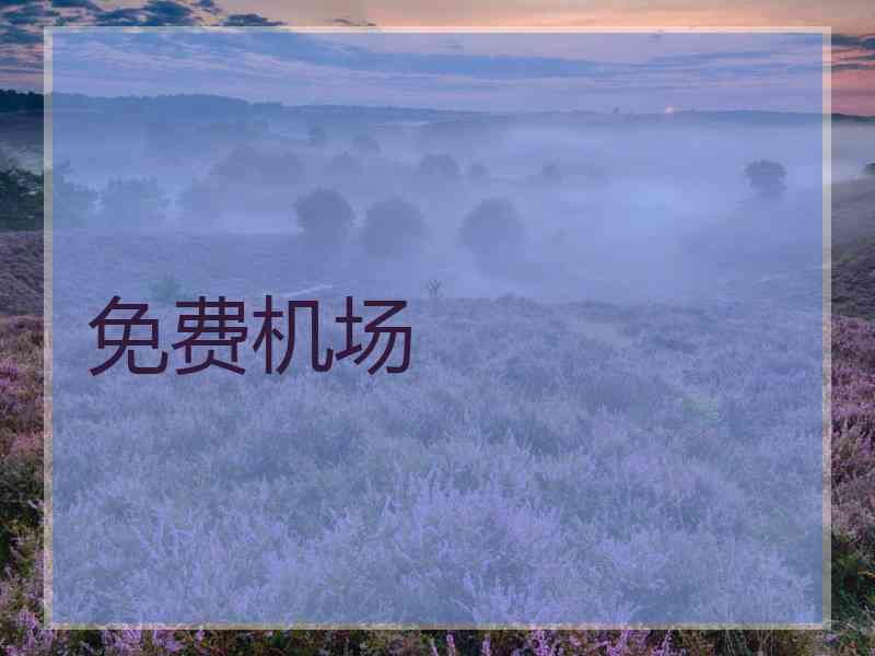 免费机场