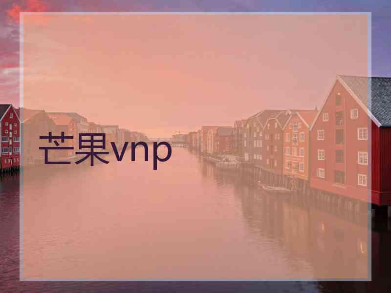 芒果vnp