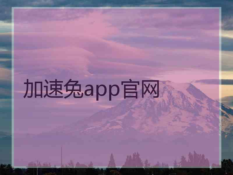 加速兔app官网