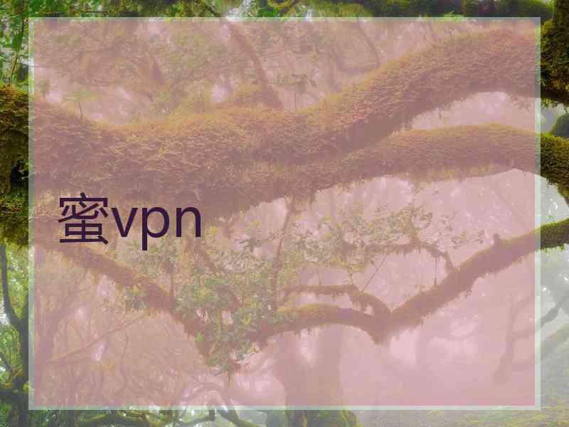 蜜vpn