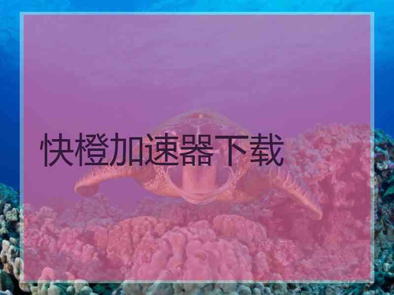 快橙加速器下载