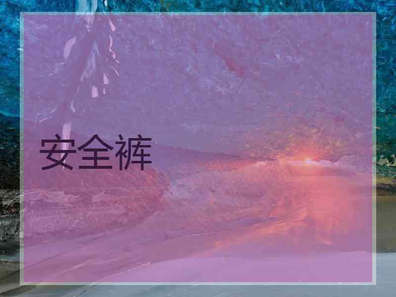 安全裤