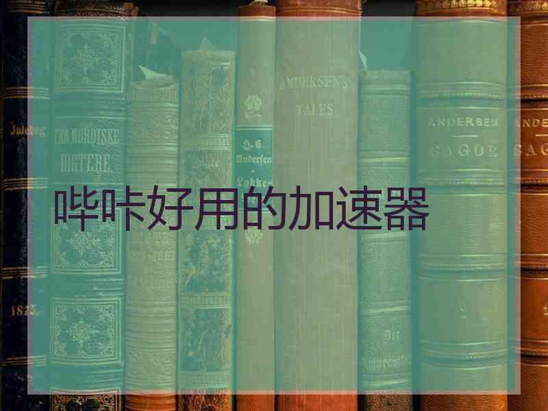 哔咔好用的加速器