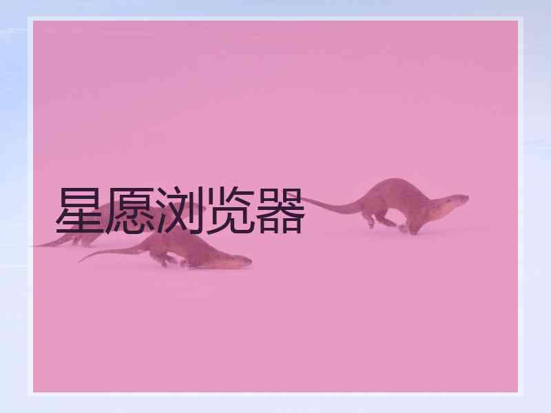 星愿浏览器