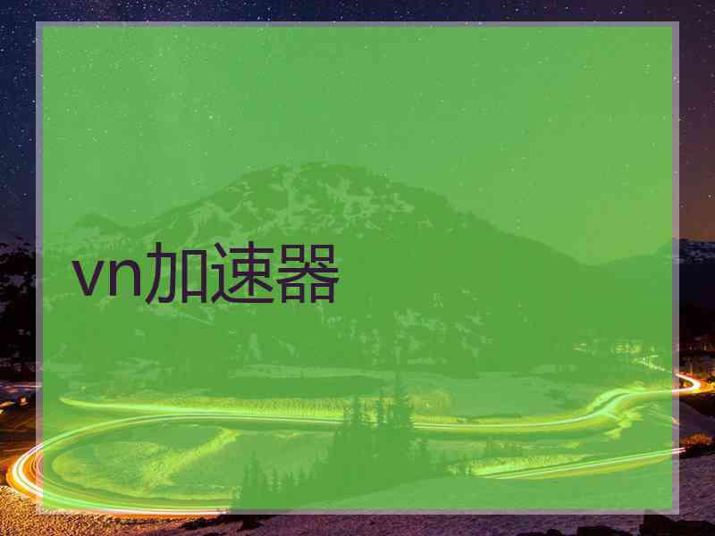 vn加速器