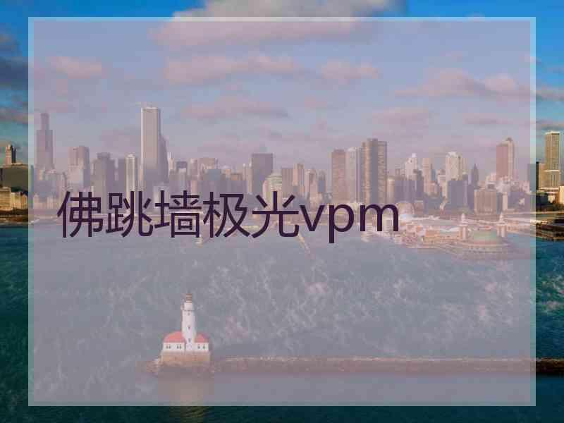 佛跳墙极光vpm