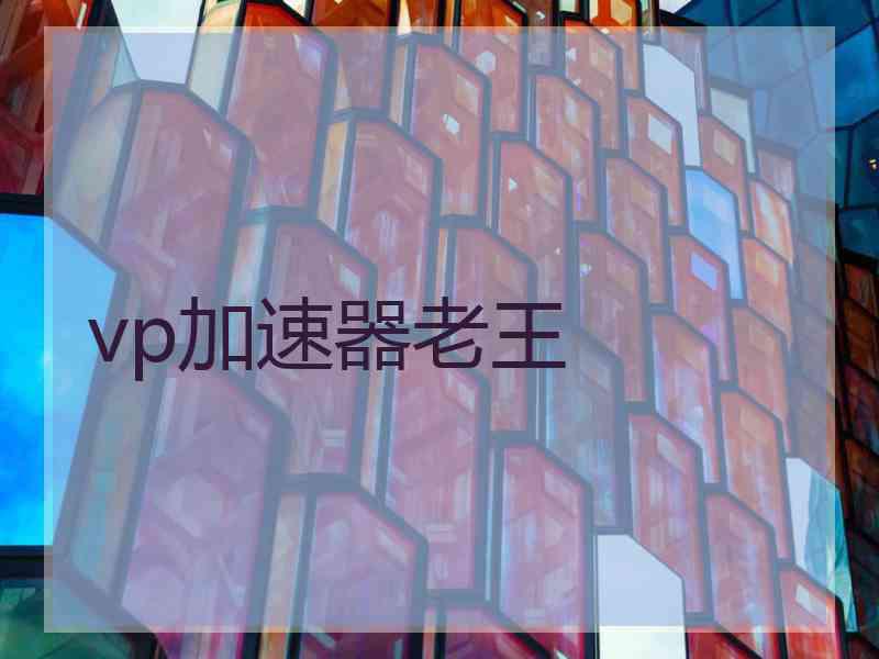 vp加速器老王