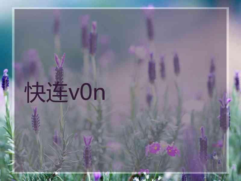 快连v0n