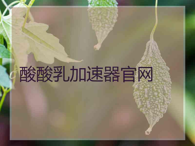 酸酸乳加速器官网