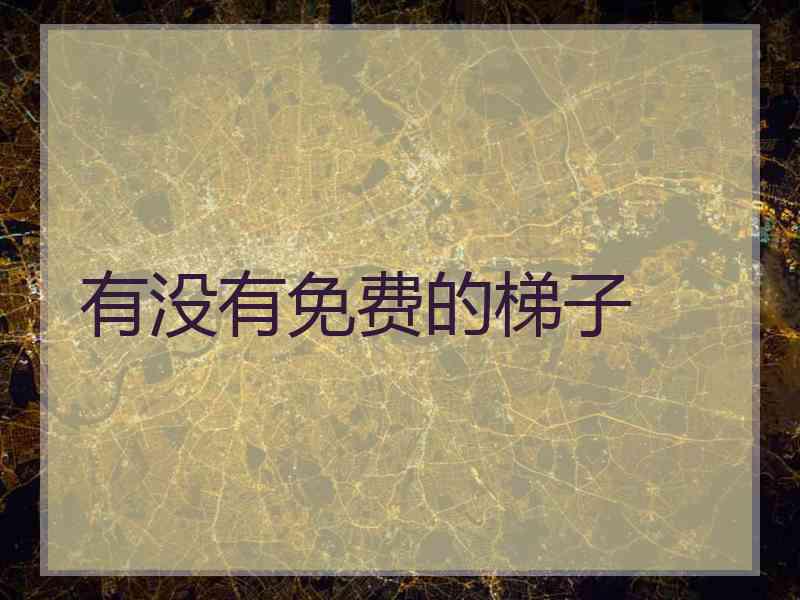 有没有免费的梯子