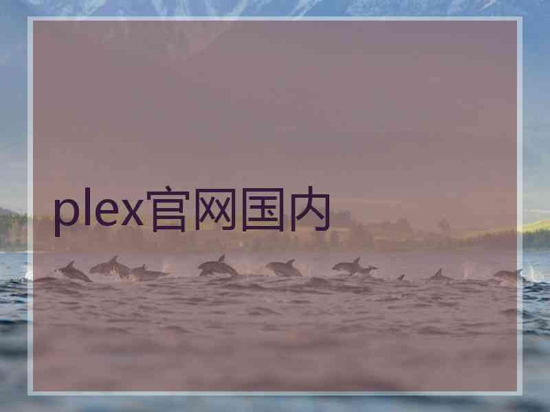 plex官网国内
